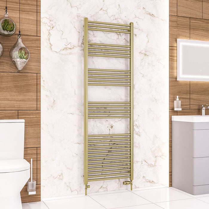 Eastbrook Wendover Vertical Straight Heated Towel Rail