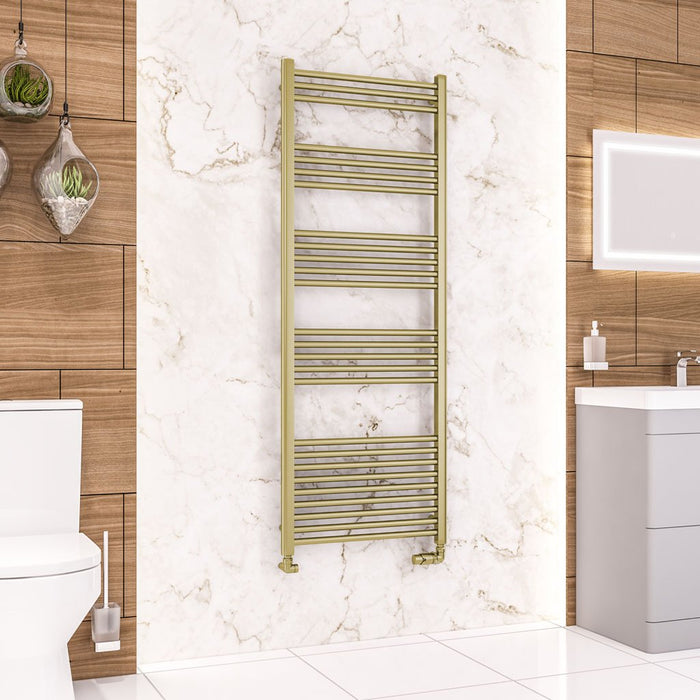 Eastbrook Wendover Vertical Straight Heated Towel Rail