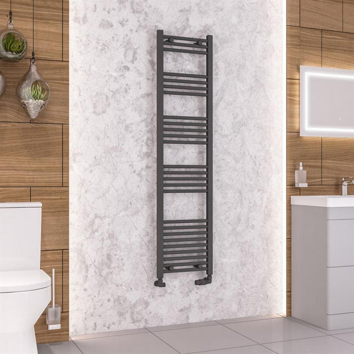 Eastbrook Wendover Vertical Straight Heated Towel Rail