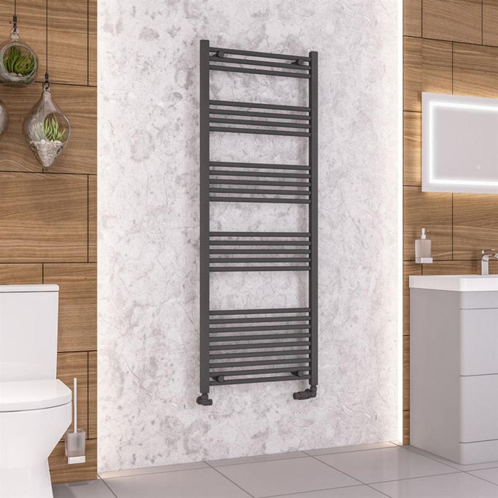 Eastbrook Wendover Vertical Straight Heated Towel Rail