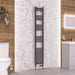 Eastbrook Wendover Vertical Straight Heated Towel Rail