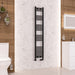 Eastbrook Wendover Vertical Straight Heated Towel Rail