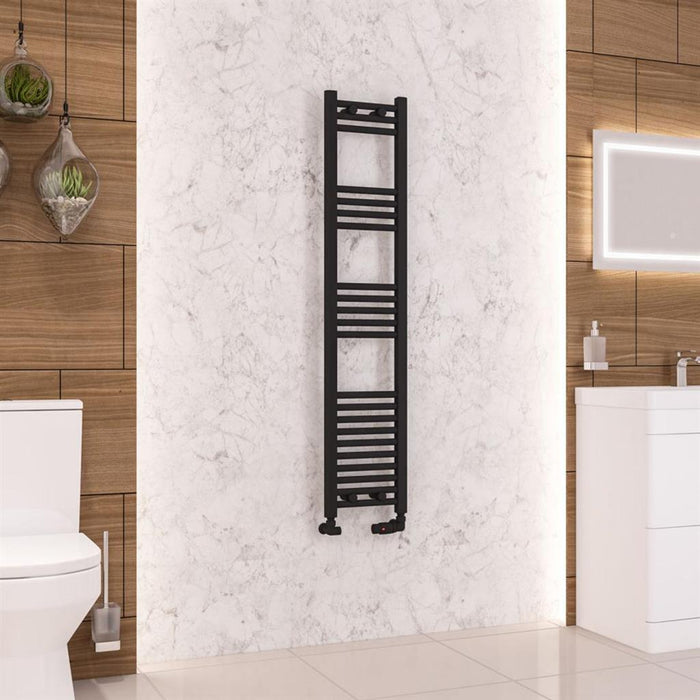 Eastbrook Wendover Vertical Straight Heated Towel Rail
