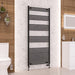 Eastbrook Wendover Vertical Straight Heated Towel Rail