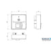 Eastbrook Wi-Fi On Off Spur Switch - White - Heating