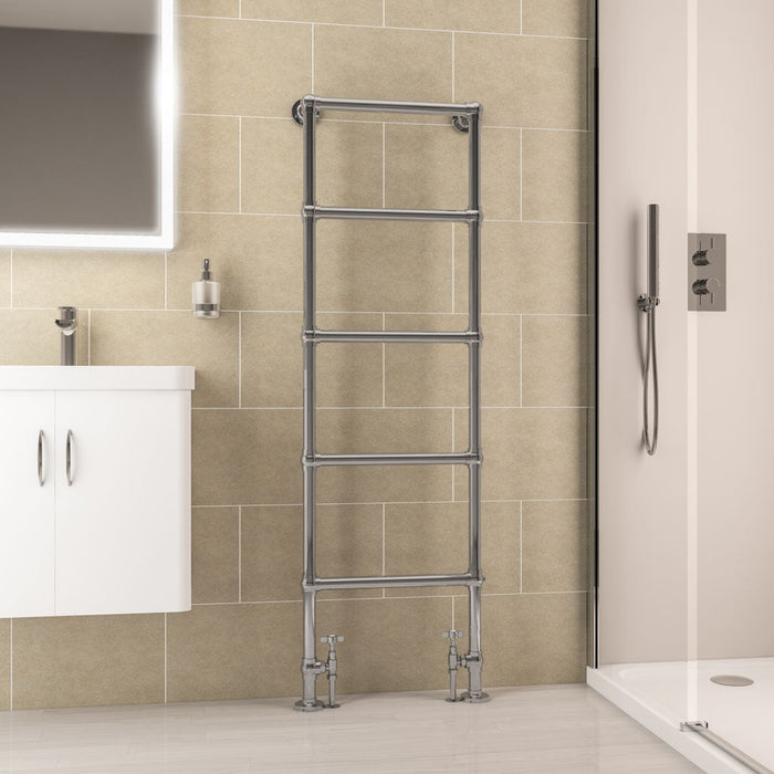 Eastbrook Windrush Heated Towel Rail Chrome - Heated Towel