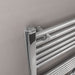 Eastbrook Wingrave Straight Heated Towel Rail - Chrome