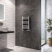 Eastbrook Wingrave Straight Heated Towel Rail - Chrome