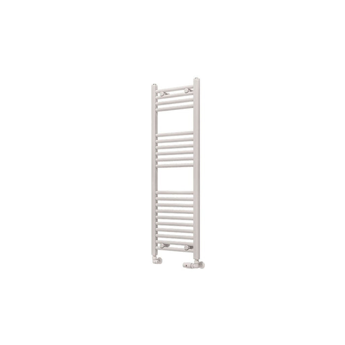 Eastbrook Wingrave Straight Heated Towel Rail - Gloss White