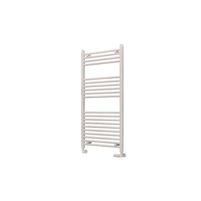 Eastbrook Wingrave Straight Heated Towel Rail - Gloss White