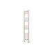 Eastbrook Wingrave Straight Heated Towel Rail - Gloss White