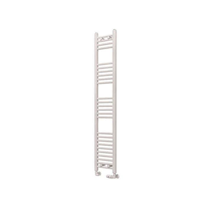 Eastbrook Wingrave Straight Heated Towel Rail - Gloss White