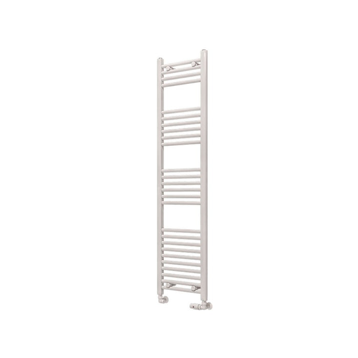 Eastbrook Wingrave Straight Heated Towel Rail - Gloss White