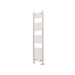 Eastbrook Wingrave Straight Heated Towel Rail - Gloss White