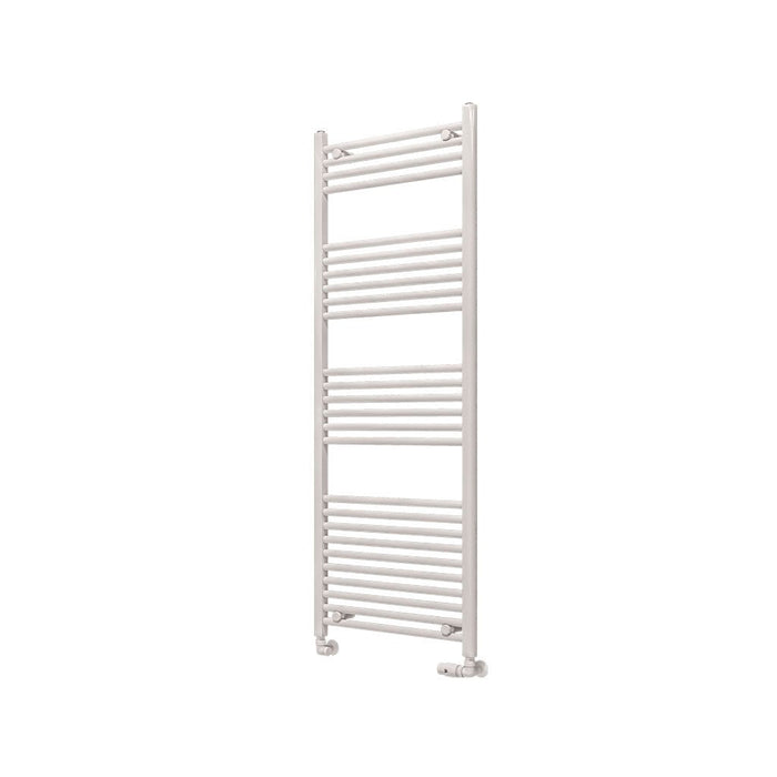 Eastbrook Wingrave Straight Heated Towel Rail - Gloss White
