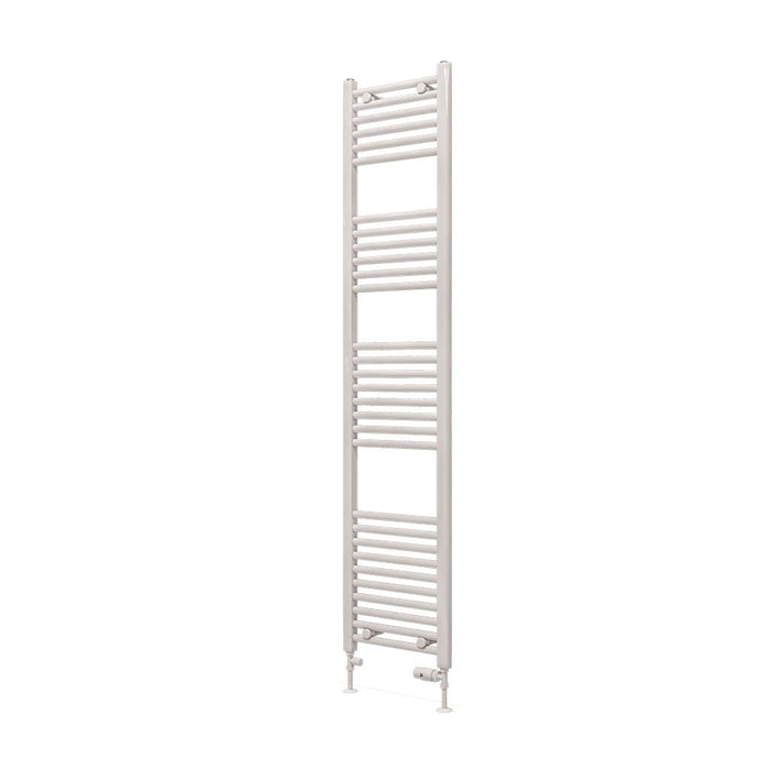 Eastbrook Wingrave Straight Heated Towel Rail - Gloss White