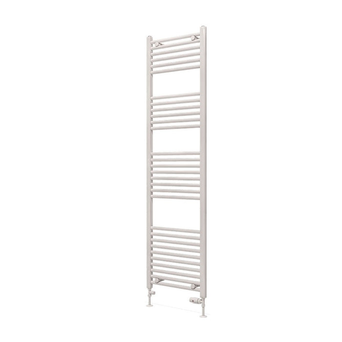 Eastbrook Wingrave Straight Heated Towel Rail - Gloss White