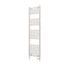 Eastbrook Wingrave Straight Heated Towel Rail - Gloss White