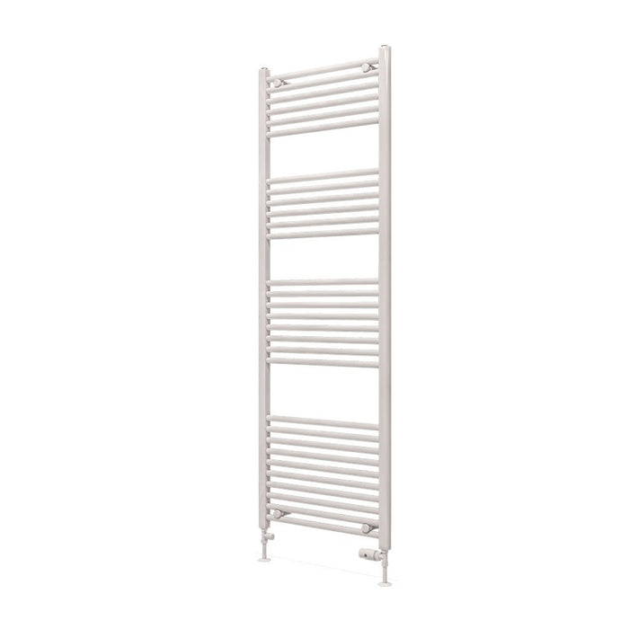 Eastbrook Wingrave Straight Heated Towel Rail - Gloss White