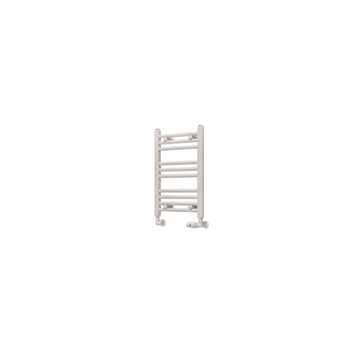 Eastbrook Wingrave Straight Heated Towel Rail - Gloss White