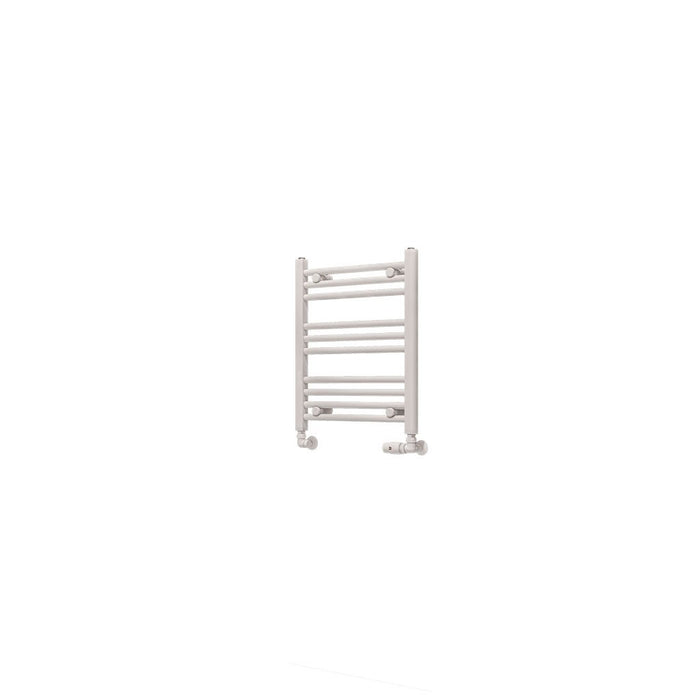 Eastbrook Wingrave Straight Heated Towel Rail - Gloss White