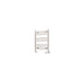 Eastbrook Wingrave Straight Heated Towel Rail - Gloss White
