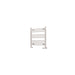 Eastbrook Wingrave Straight Heated Towel Rail - Gloss White