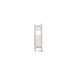 Eastbrook Wingrave Straight Heated Towel Rail - Gloss White