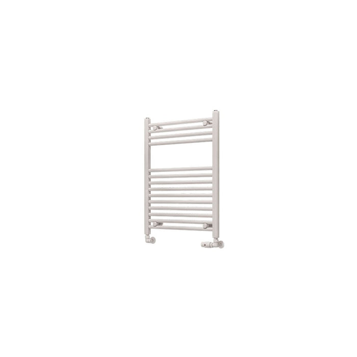 Eastbrook Wingrave Straight Heated Towel Rail - Gloss White