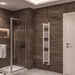 Eastbrook Wingrave Straight Heated Towel Rail - Gloss White