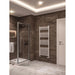 Eastbrook Wingrave Straight Heated Towel Rail - Gloss White