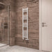 Eastbrook Wingrave Straight Heated Towel Rail - Gloss White