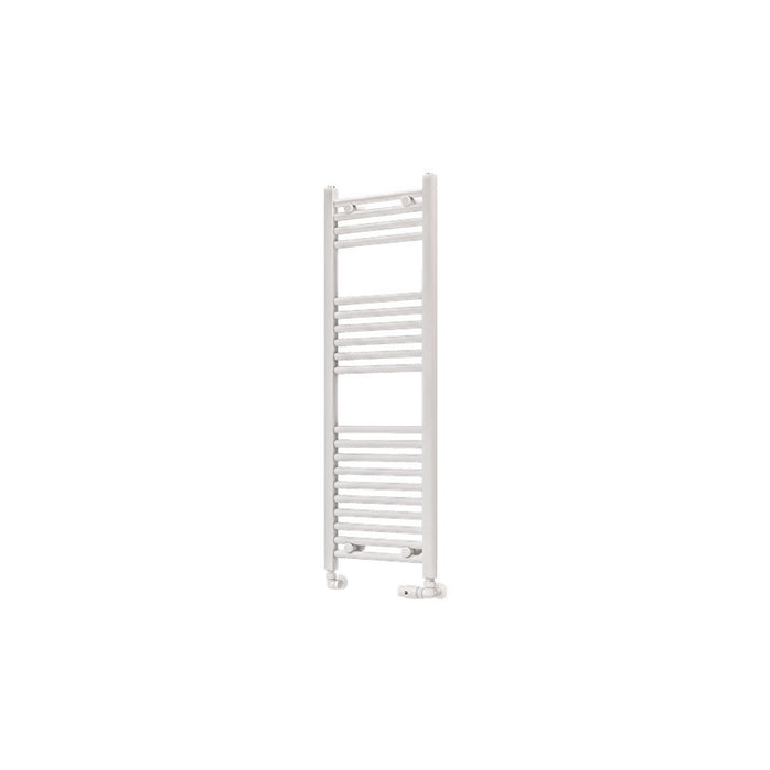 Eastbrook Wingrave Straight Heated Towel Rail - Matt White