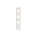 Eastbrook Wingrave Straight Heated Towel Rail - Matt White