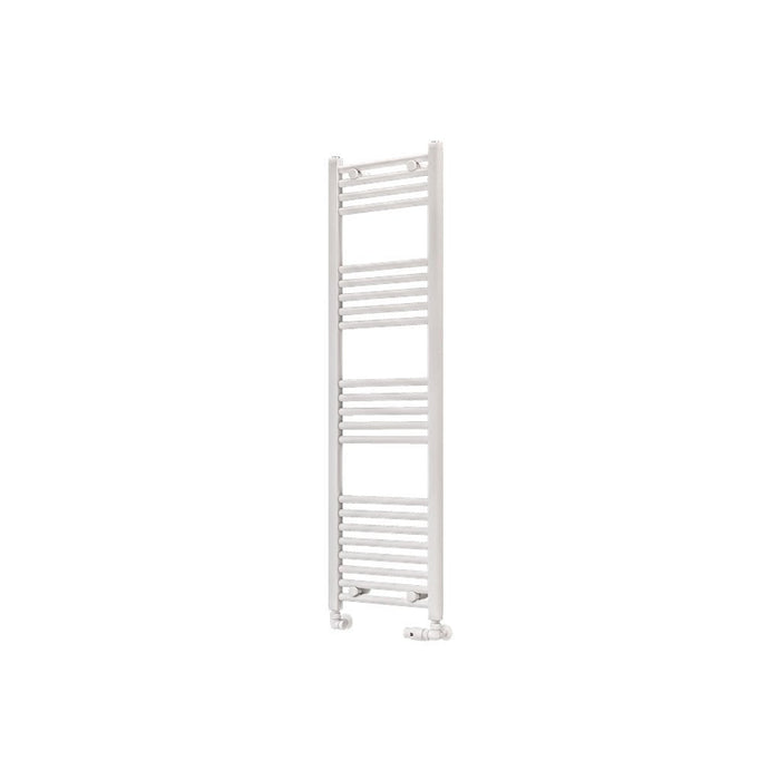 Eastbrook Wingrave Straight Heated Towel Rail - Matt White