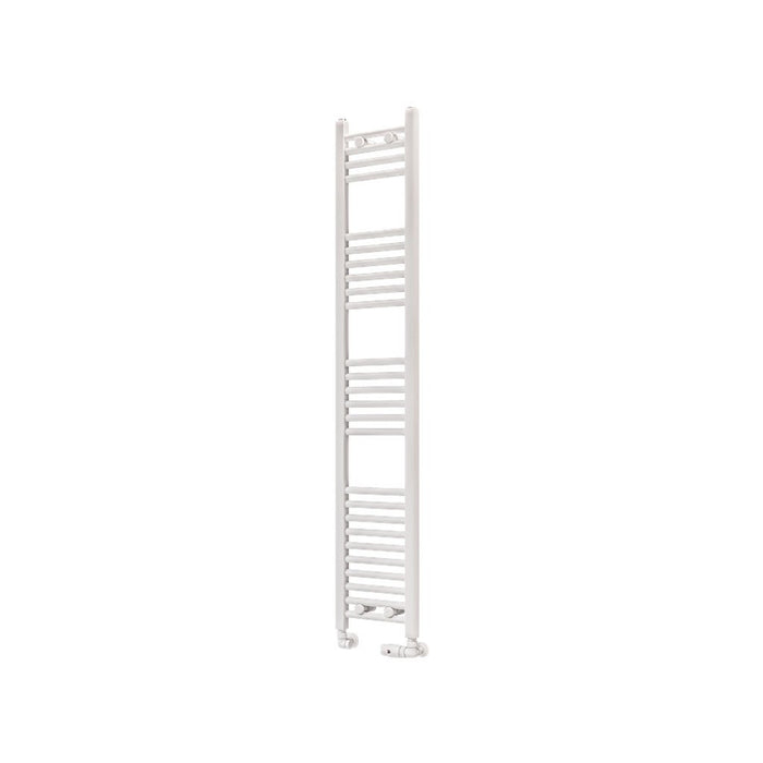 Eastbrook Wingrave Straight Heated Towel Rail - Matt White