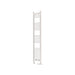 Eastbrook Wingrave Straight Heated Towel Rail - Matt White