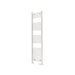 Eastbrook Wingrave Straight Heated Towel Rail - Matt White