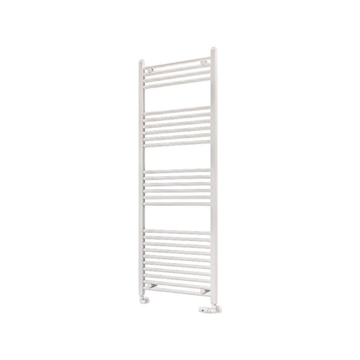 Eastbrook Wingrave Straight Heated Towel Rail - Matt White