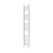 Eastbrook Wingrave Straight Heated Towel Rail - Matt White
