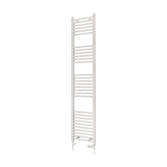 Eastbrook Wingrave Straight Heated Towel Rail - Matt White