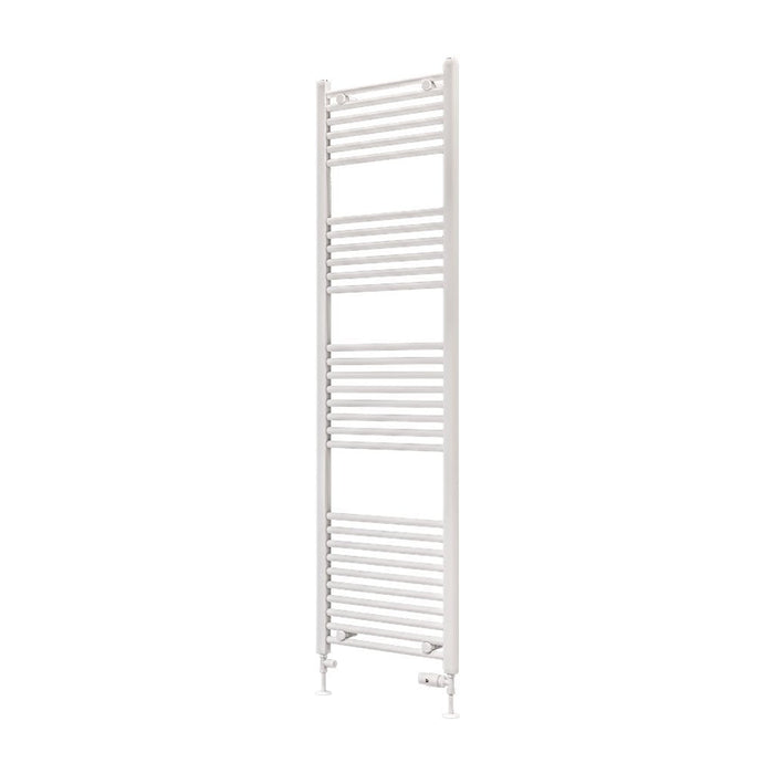 Eastbrook Wingrave Straight Heated Towel Rail - Matt White