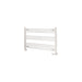 Eastbrook Wingrave Straight Heated Towel Rail - Matt White