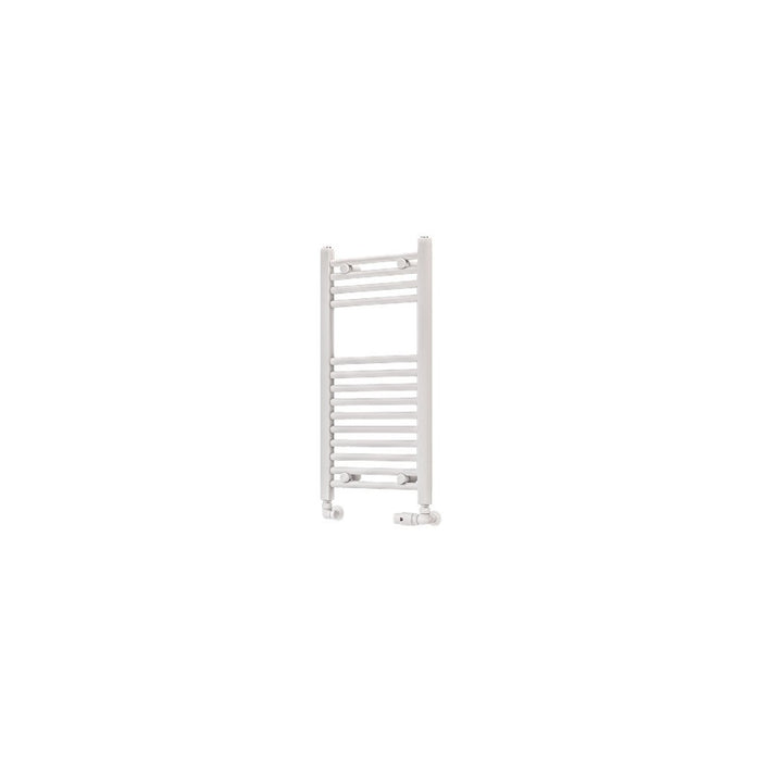 Eastbrook Wingrave Straight Heated Towel Rail - Matt White