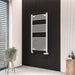 Eastbrook Wingrave Straight Heated Towel Rail - Matt White