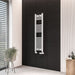 Eastbrook Wingrave Straight Heated Towel Rail - Matt White