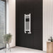Eastbrook Wingrave Straight Heated Towel Rail - Matt White