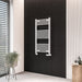 Eastbrook Wingrave Straight Heated Towel Rail - Matt White