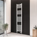 Eastbrook Wingrave Straight Heated Towel Rail - Matt White