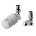 Eastbrook Wingrave Thermostatic Straight Radiator Valves